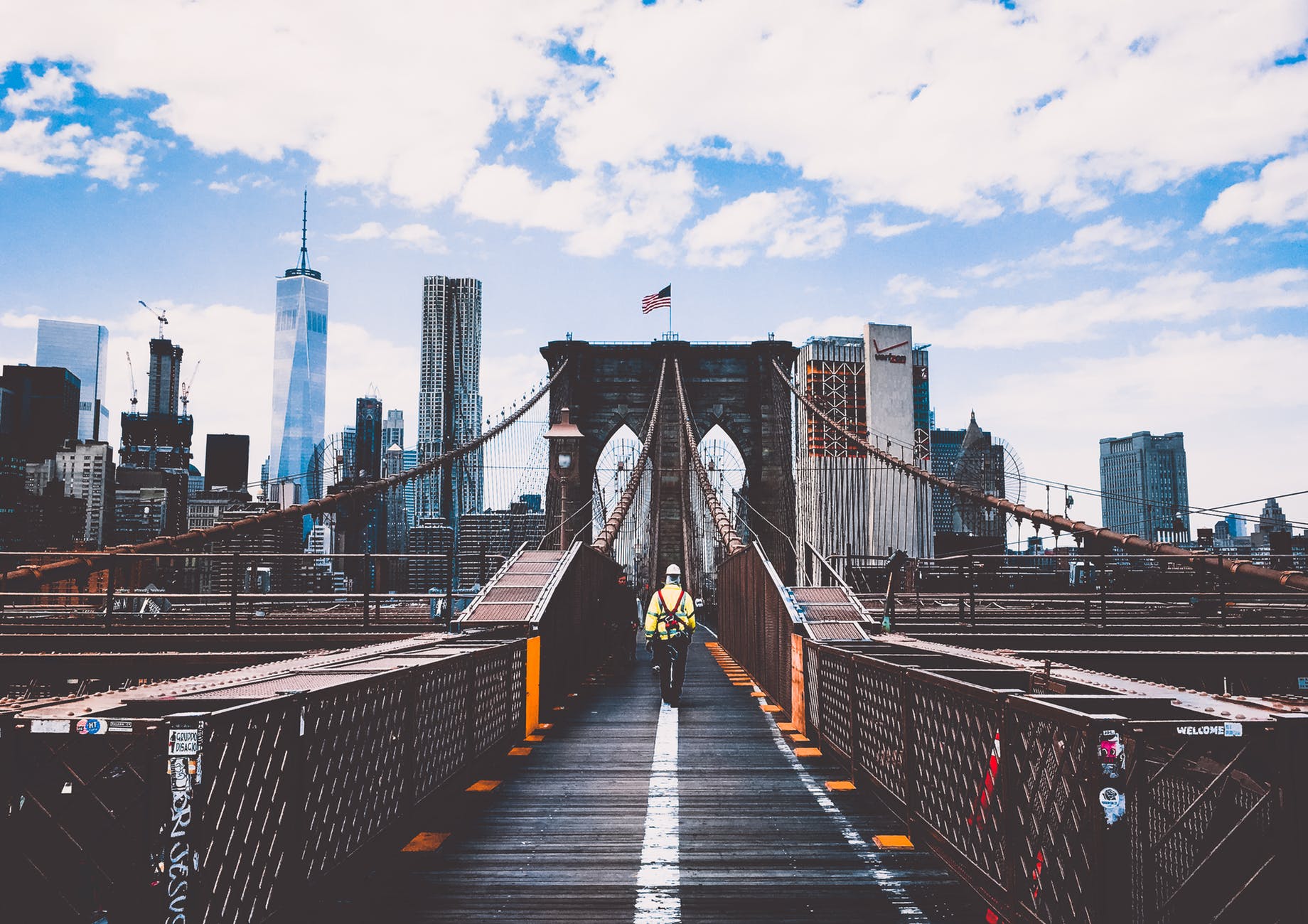 america american flag architecture bridge