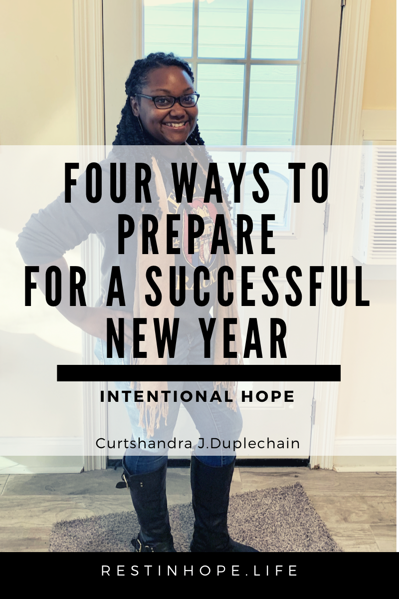 Four Ways To Prepare For A Successful New Year – Intentional Hope